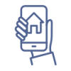 Icon for Access Control with a mobile app