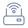 icon for Wifi solutions with wifi router